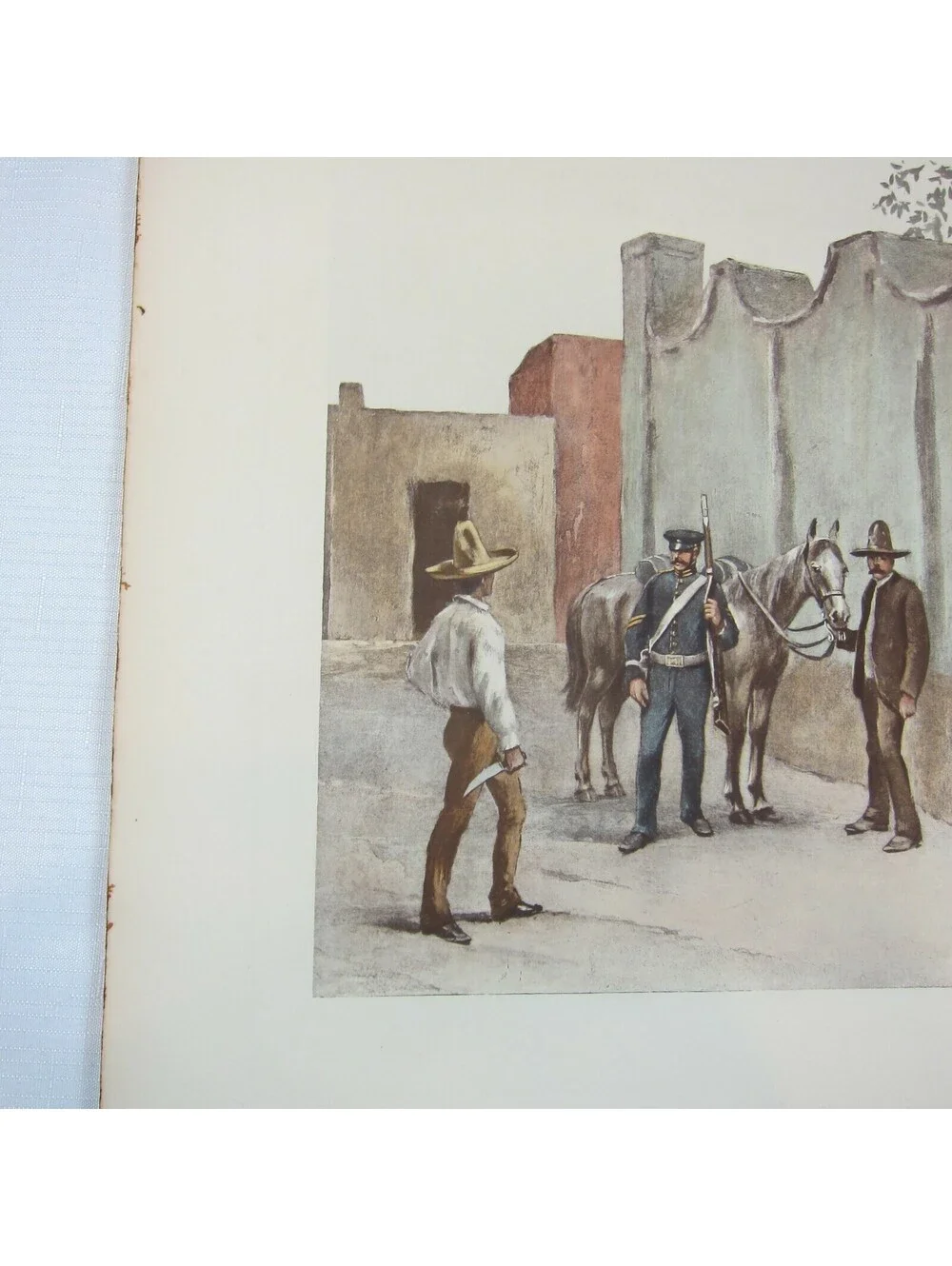 Antique 1892 Print 